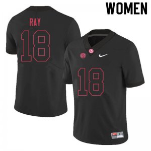 NCAA Women's Alabama Crimson Tide #18 LaBryan Ray Stitched College 2020 Nike Authentic Black Football Jersey HP17I20NP